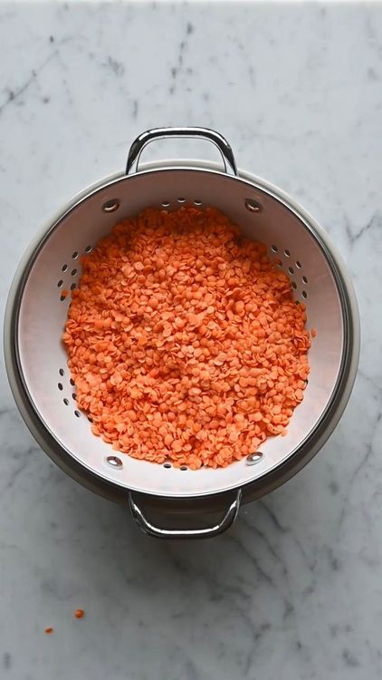 Step 1.1: Cook the lentils according to the package instructions until tender