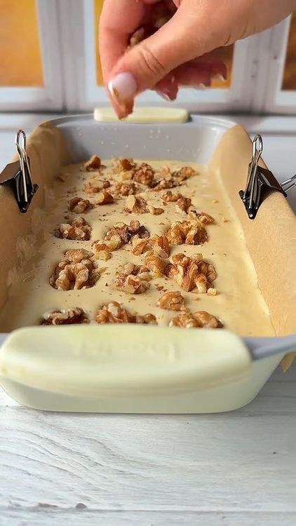 Step 1.1: Pour the mixture into a baking dish or mold