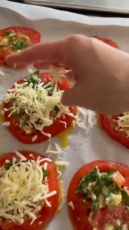 Step 1.1: Top each slice with your favorite shredded cheese