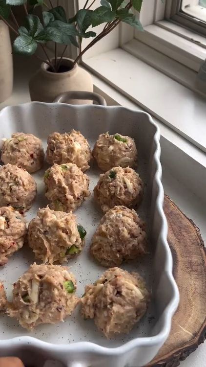 Step 2.1: Place the meatballs on a baking sheet lined with parchment paper