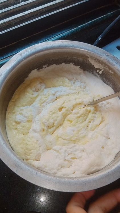 Step 1.2: Prepare the moong dal batter and ferment over night