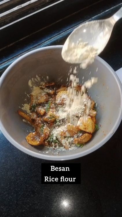 Step 1.2: Take the mushrooms in a deep bowl
