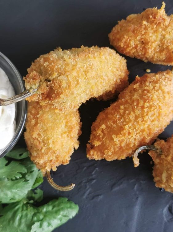 Fried Panko Jalapeno Poppers recipe