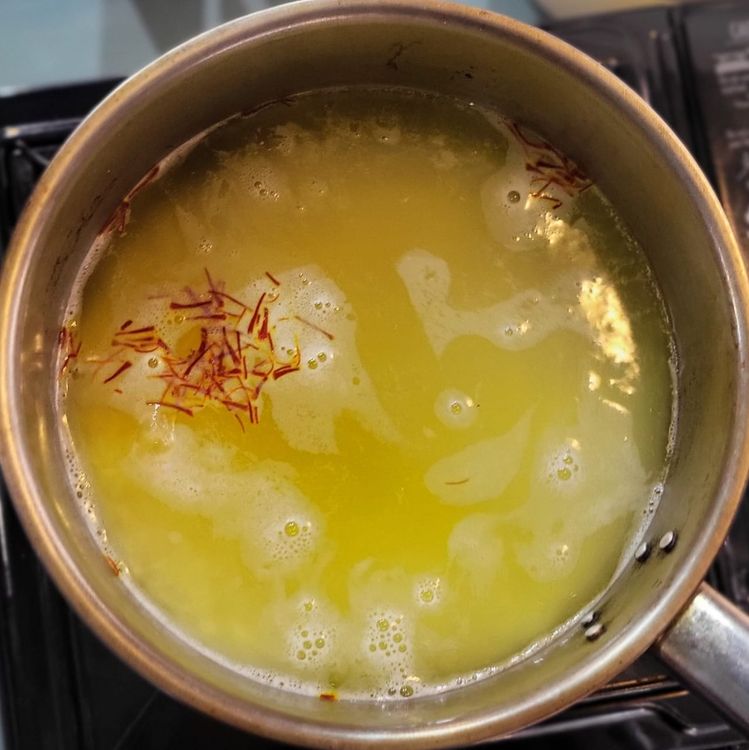 Step 1.2: Wash and rinse the rice in the pot you will be cooking it in until the water runs clear, then strain