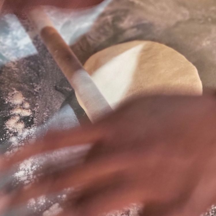 Step 1.1: Once your dough is smooth, divide it into equal round balls