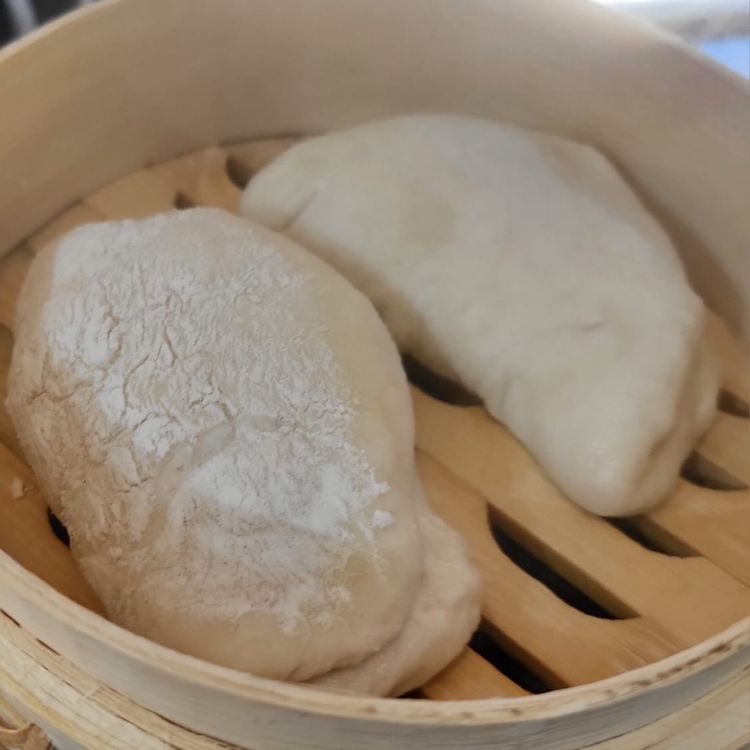 Step 1.1: Bring a pot with water to boil, place a bamboo steamer on top