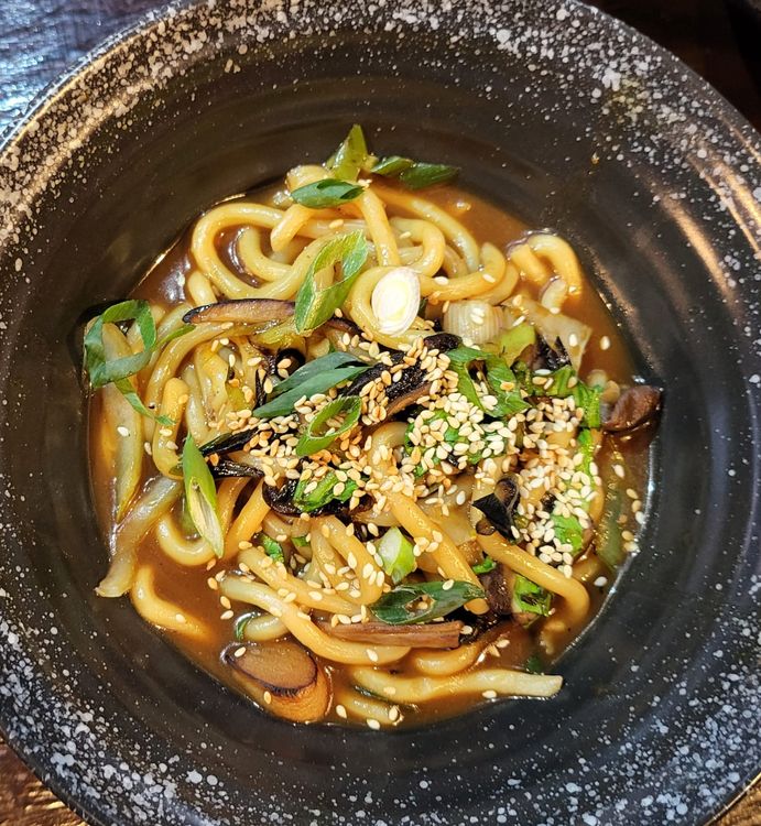 Mushroom Udon Noodle Bowl recipe