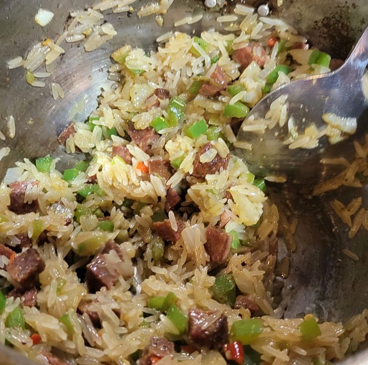 Step 1.2: Add the cumin, oregano, bayleaf & chilli