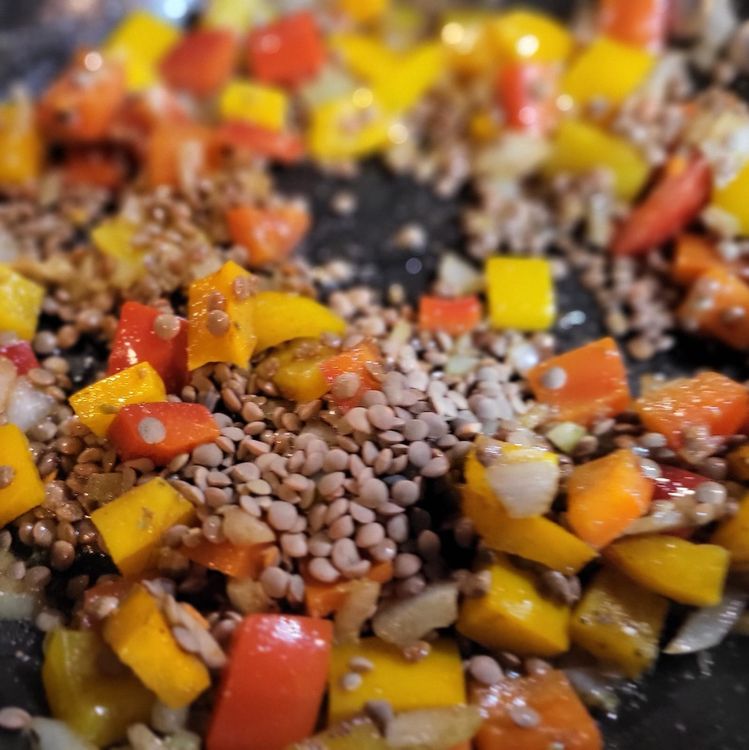 Step 1.3: Heat a medium pot
