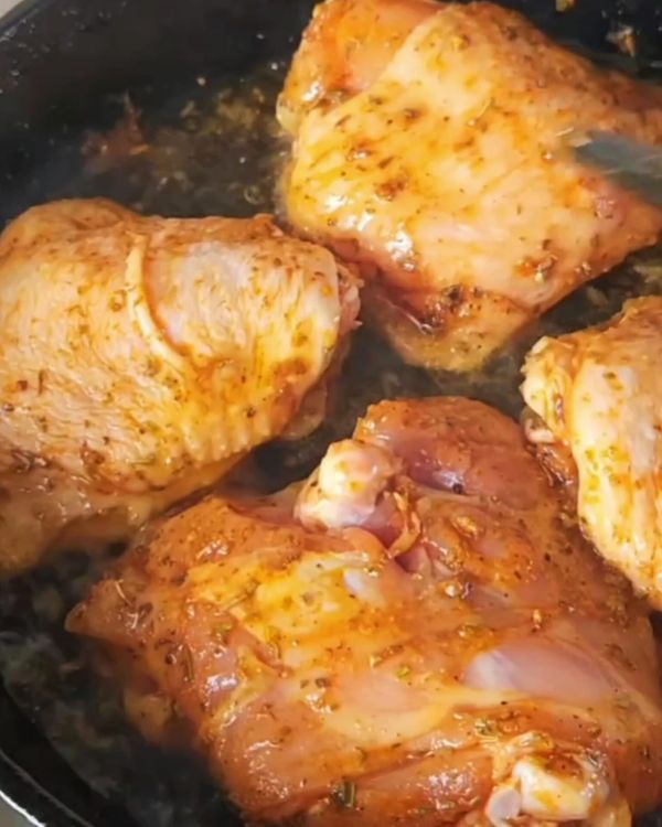 Step 2.1: Brown the chicken on both sides until golden, about 3-4 minutes per side