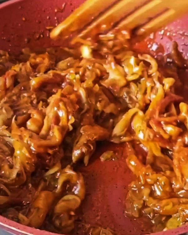 Step 3.1: Cook, stirring occasionally, for about 5-7 minutes until the mushrooms are golden and slightly crispy