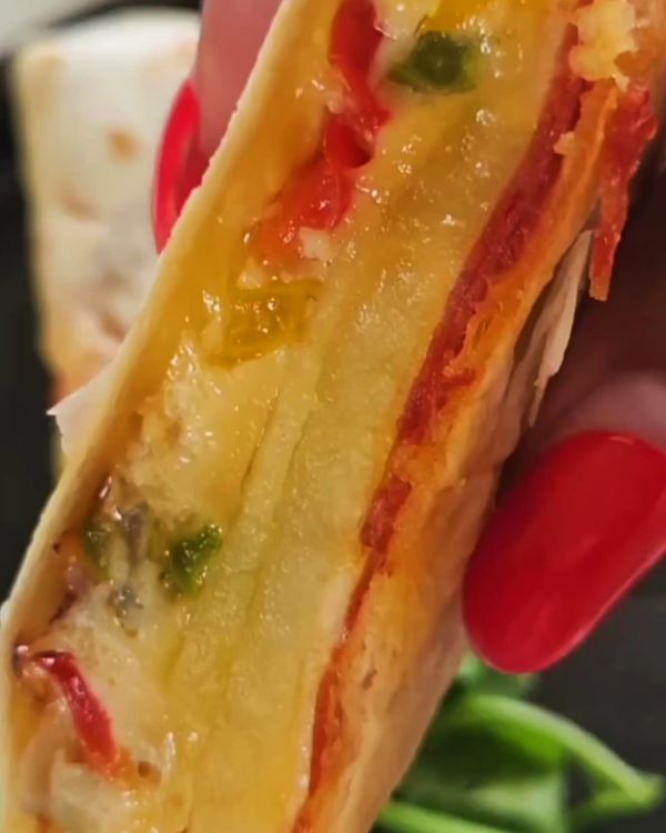Potato & Salami Tortilla Wraps recipe