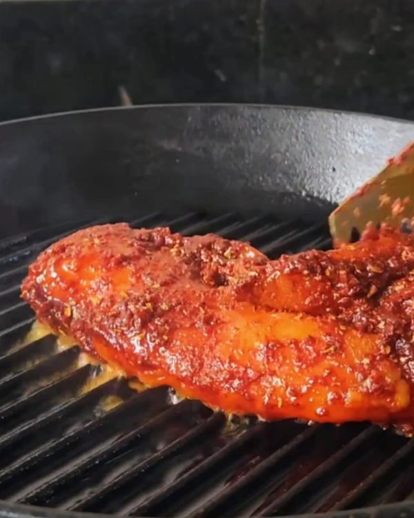 Step 4.1: Preheat a grill or pan over medium heat