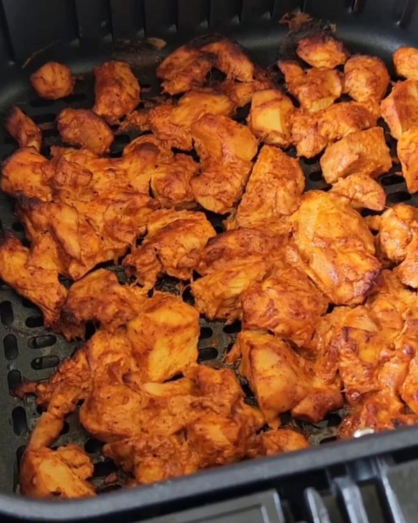 Step 1.1: Preheat your air fryer to 200°C (390°F)