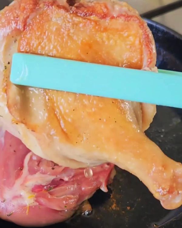 Step 2.1: Flip and sear the other side for 2-3 minutes