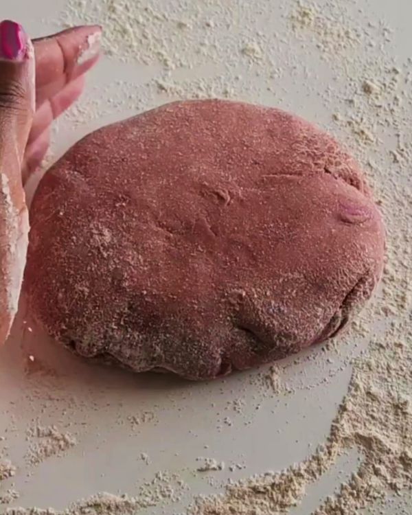 Step 1.1: Knead for 10 minutes and rest for 30 minutes