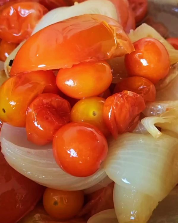 Step 1.1: Drizzle with olive oil, then season with salt and pepper