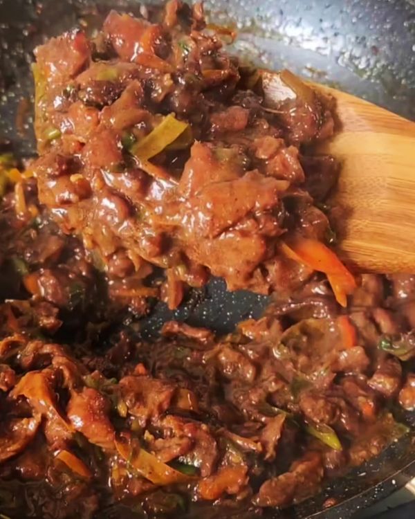 Garlic Ginger Pork Stir Fry recipe