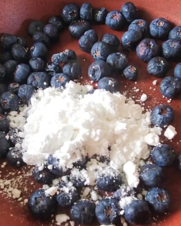 Step 1.1: In a small saucepan, combine the blueberries, sugar, lemon zest (if using), and a pinch of salt