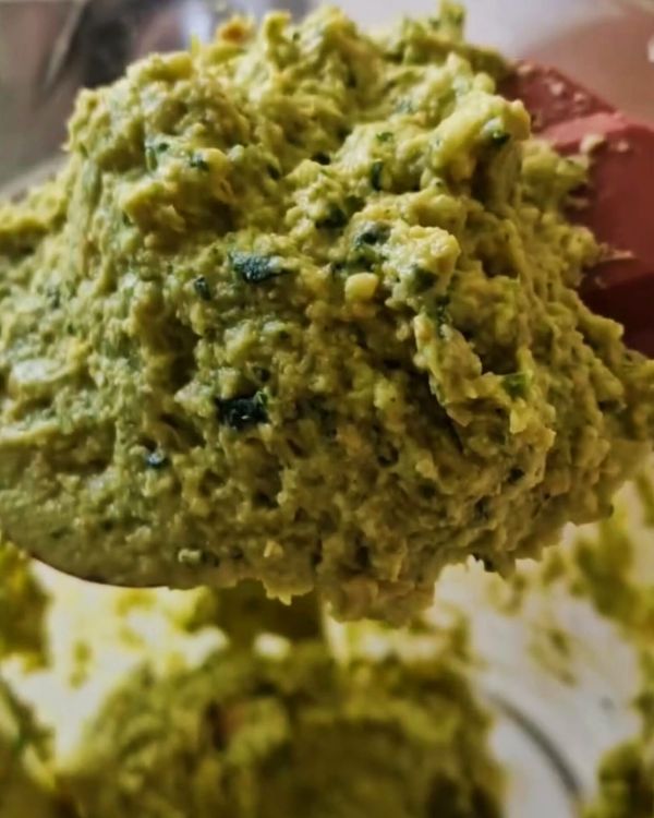 Step 1.1: In a food processor, combine the chickpeas, onion, garlic, parsley or coriander, cumin, paprika, baking powder, flour, salt, and pepper