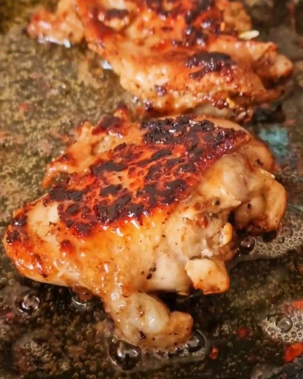 Step 2.1: Pan-fry for 3-5 minutes per side, or until the chicken is golden brown and cooked through