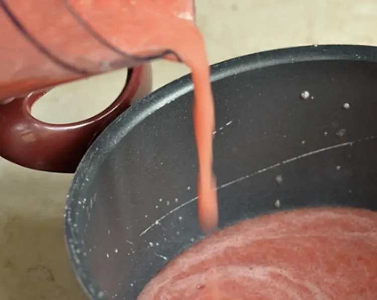 Step 1.1: Blend the tomatoes with water