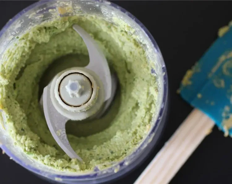 Step 1.1: Blend until the mixture becomes a paste