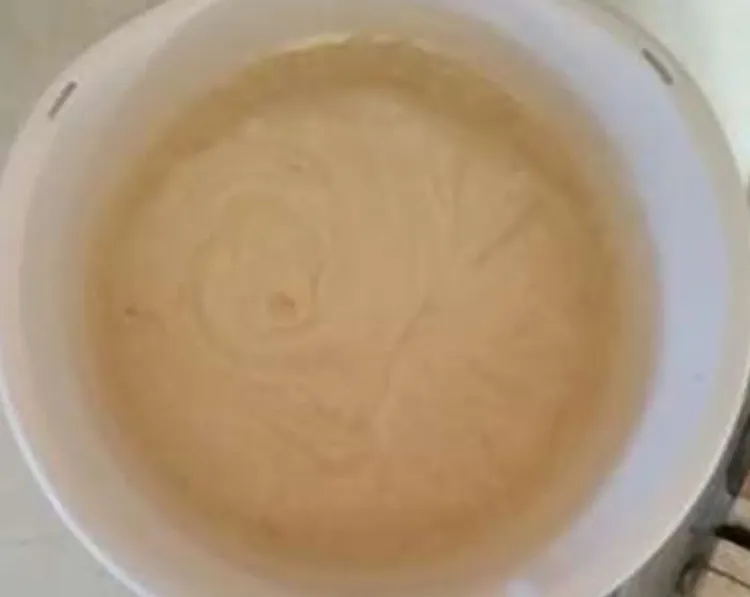 Step 1.1: Whip the softened butter and granulated sugar together