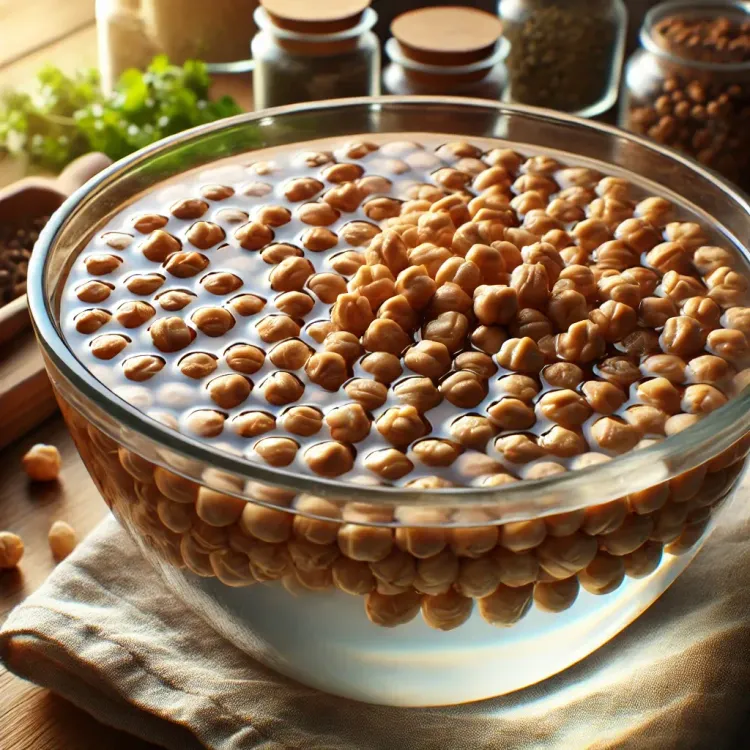Step 1.1: Prepare Chickpeas and Lentils:
