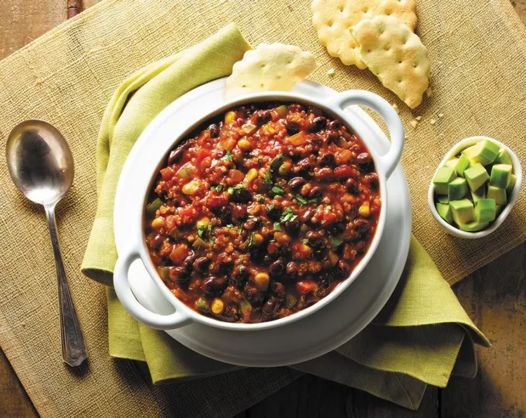 Quinoa and Black Bean Chili recipe