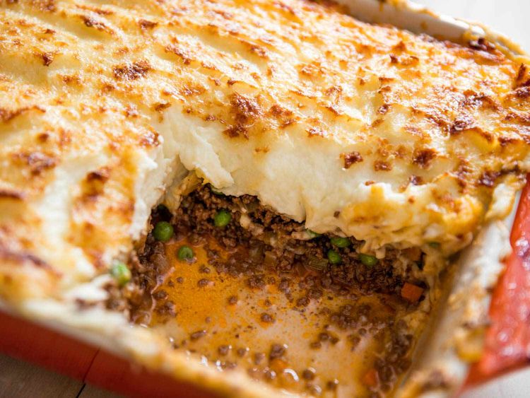 Step 1.1: In a large pan, brown the ground meat over medium heat