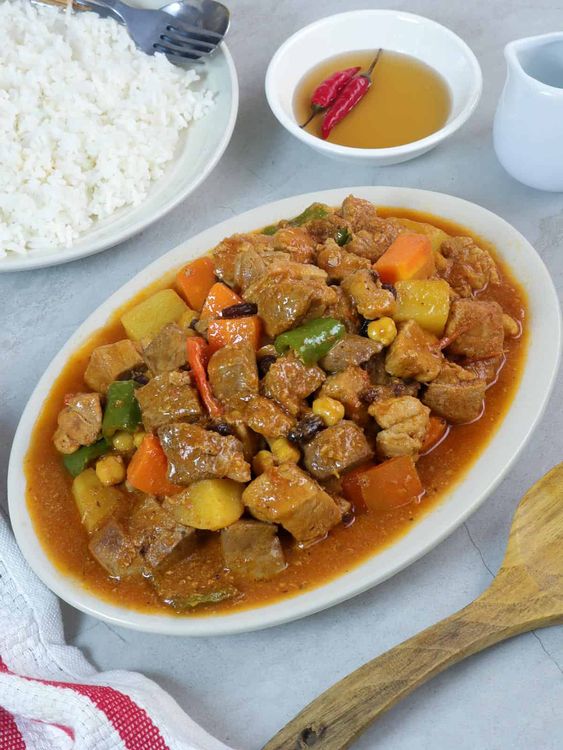 Filipino Pork Menudo recipe