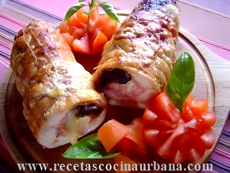 Baked Chicken Roulade recipe