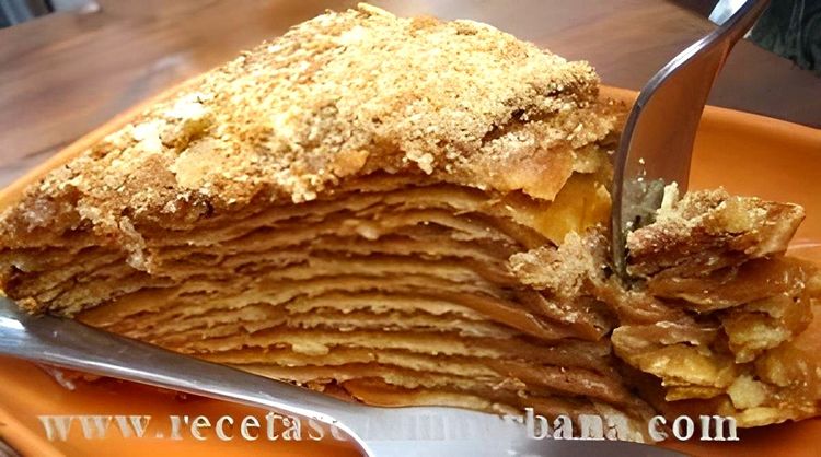 Milhojas de Dulce de Leche recipe