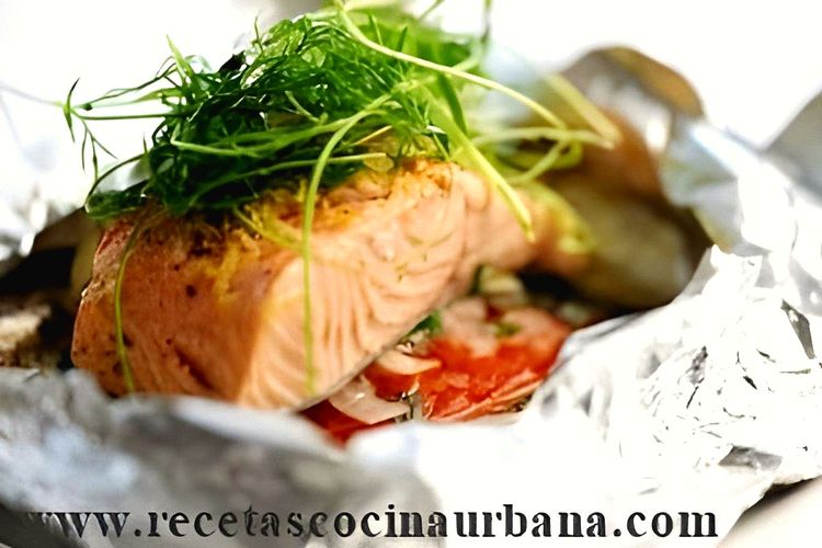 Salmon Papillote recipe