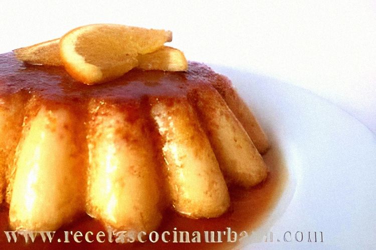 Homemade Orange Flan with Condensed Milk recipe