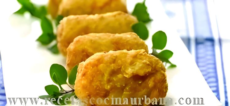 Cheese-Filled Rice Croquettes recipe