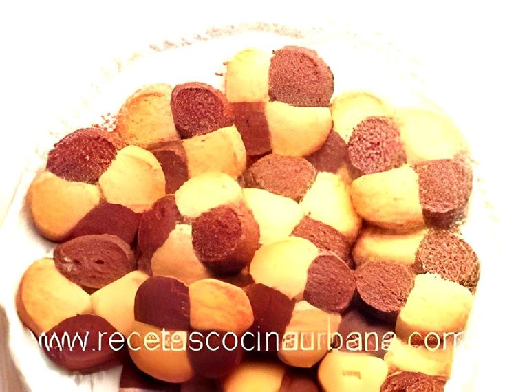 Marbled Dry Cookies recipe