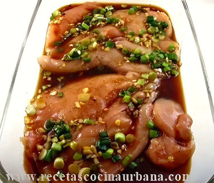 Marinated White Meats recipe