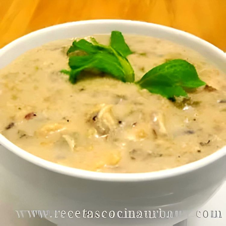 Creamy Chicken and Vegetable Soup recipe