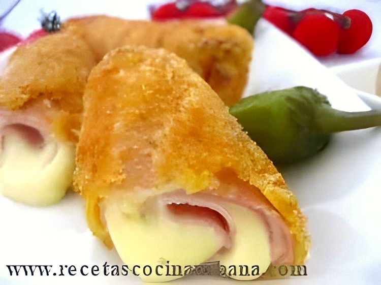 Ham and Cheese Rolls recipe