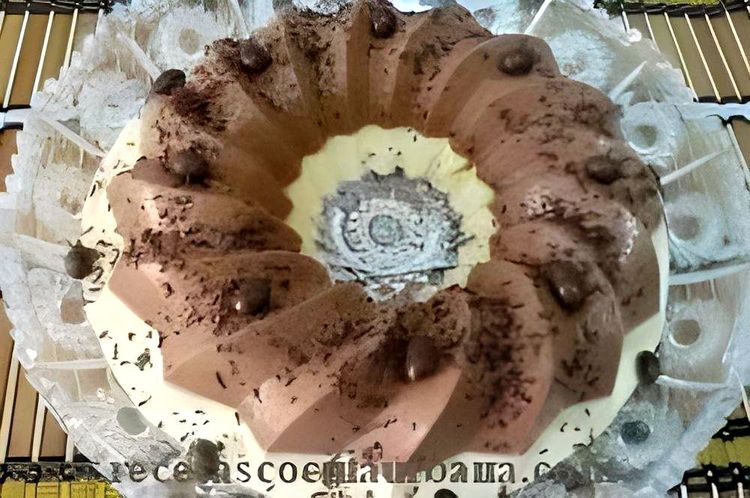 Two-Chocolate Flan recipe