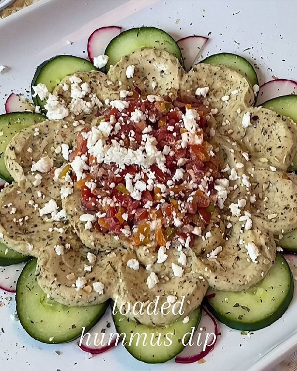 Loaded Hummus Dip recipe