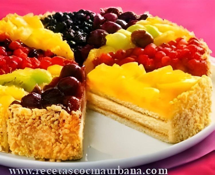 Tropical Fruit Tart recipe