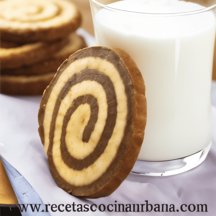 Chocolate and Vanilla Swirls recipe