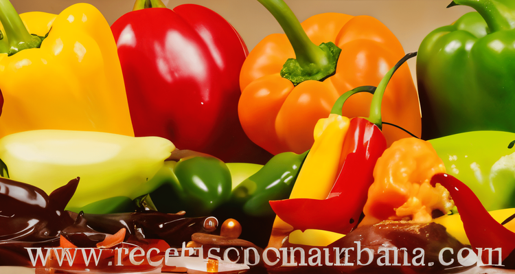 Pickled Peppers and Roasted Bell Peppers recipe