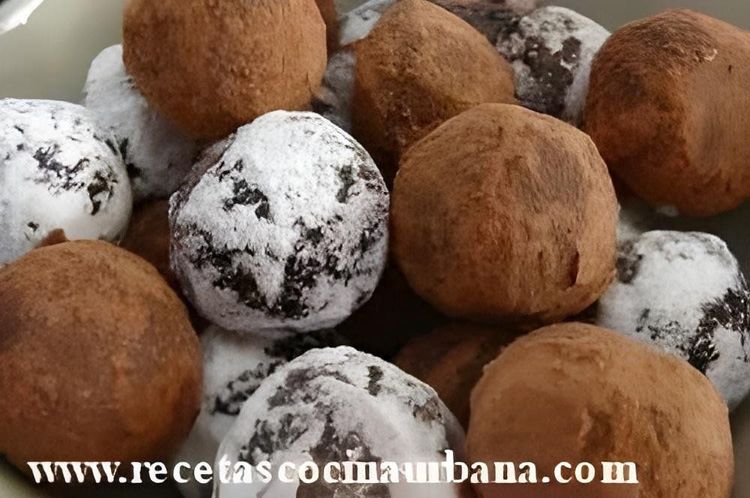 Chocolate and Coconut Truffles recipe