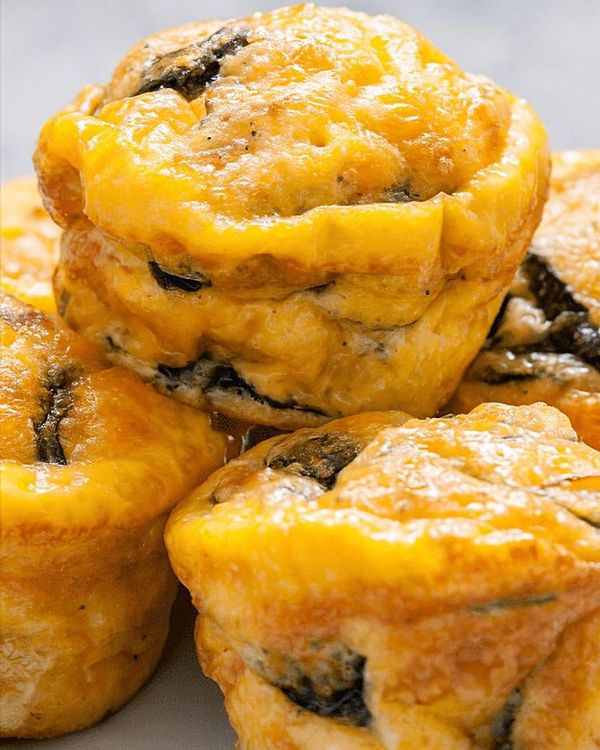 Prosciutto & Spinach Egg Muffins recipe