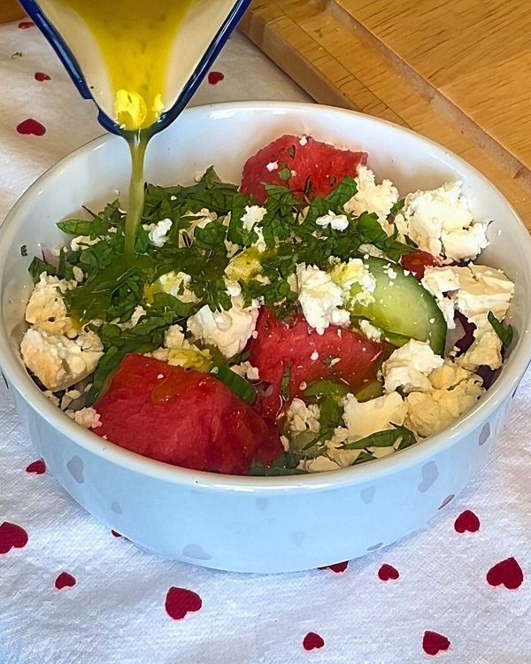Watermelon Feta Salad recipe
