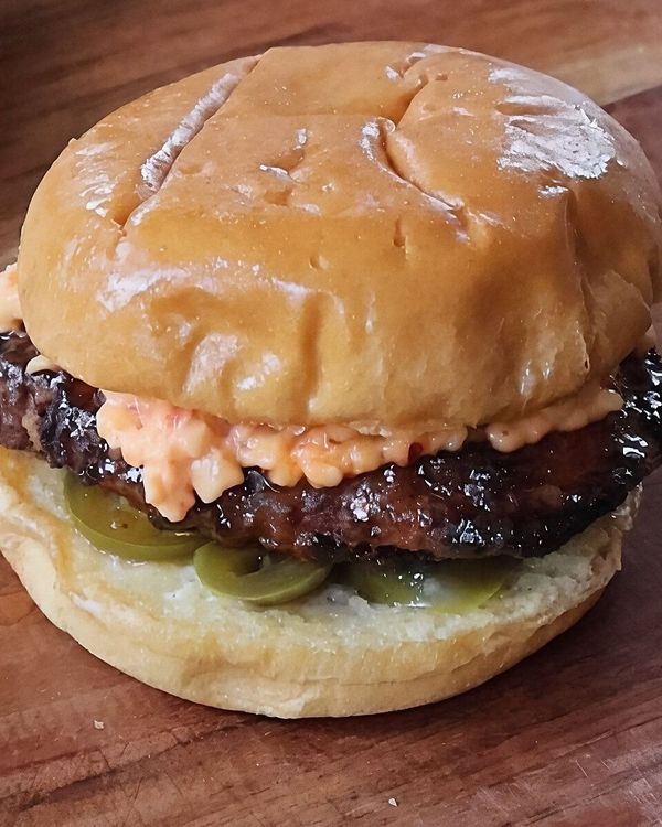 Hot Honey Pimento Chicken Sandwiches recipe